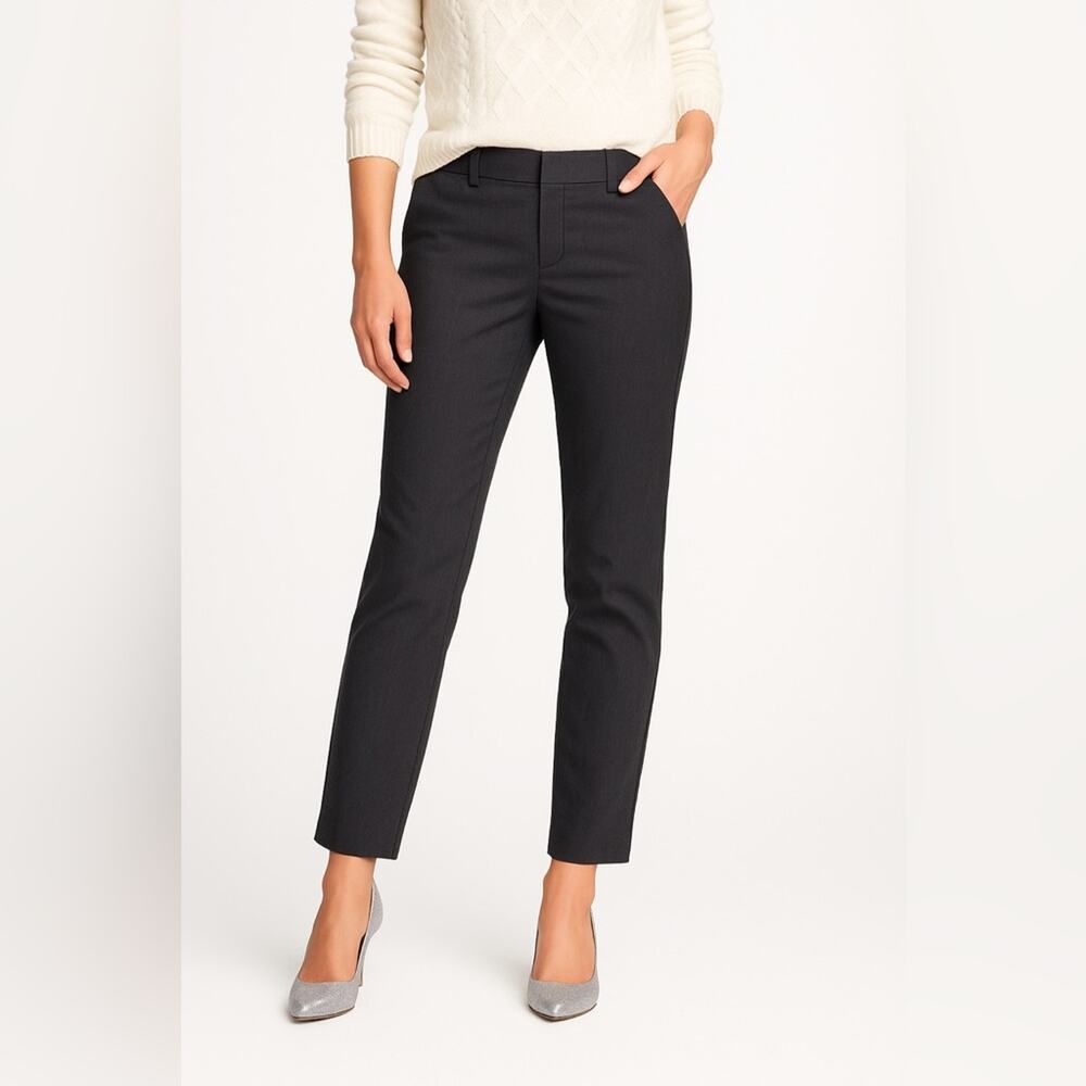 Banana Republic Factory Pants Size 10 Gray Jackson Fit Work/Office